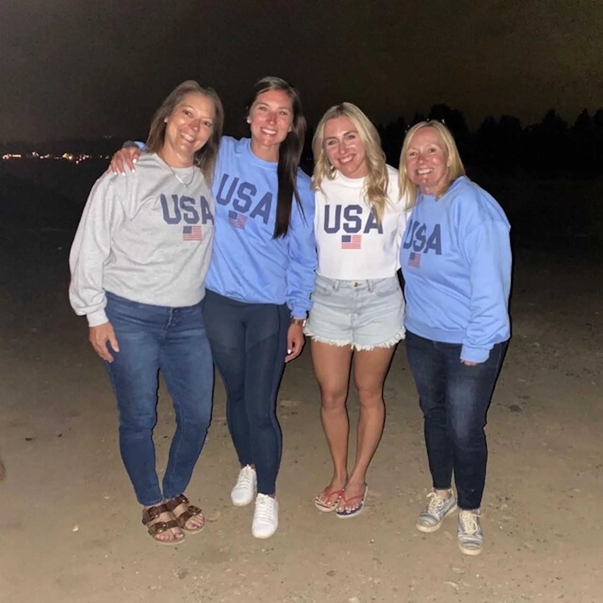 Women's American USA Sweatshirt