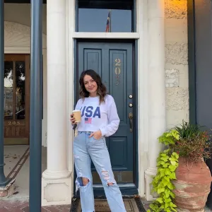 Women's American USA Sweatshirt