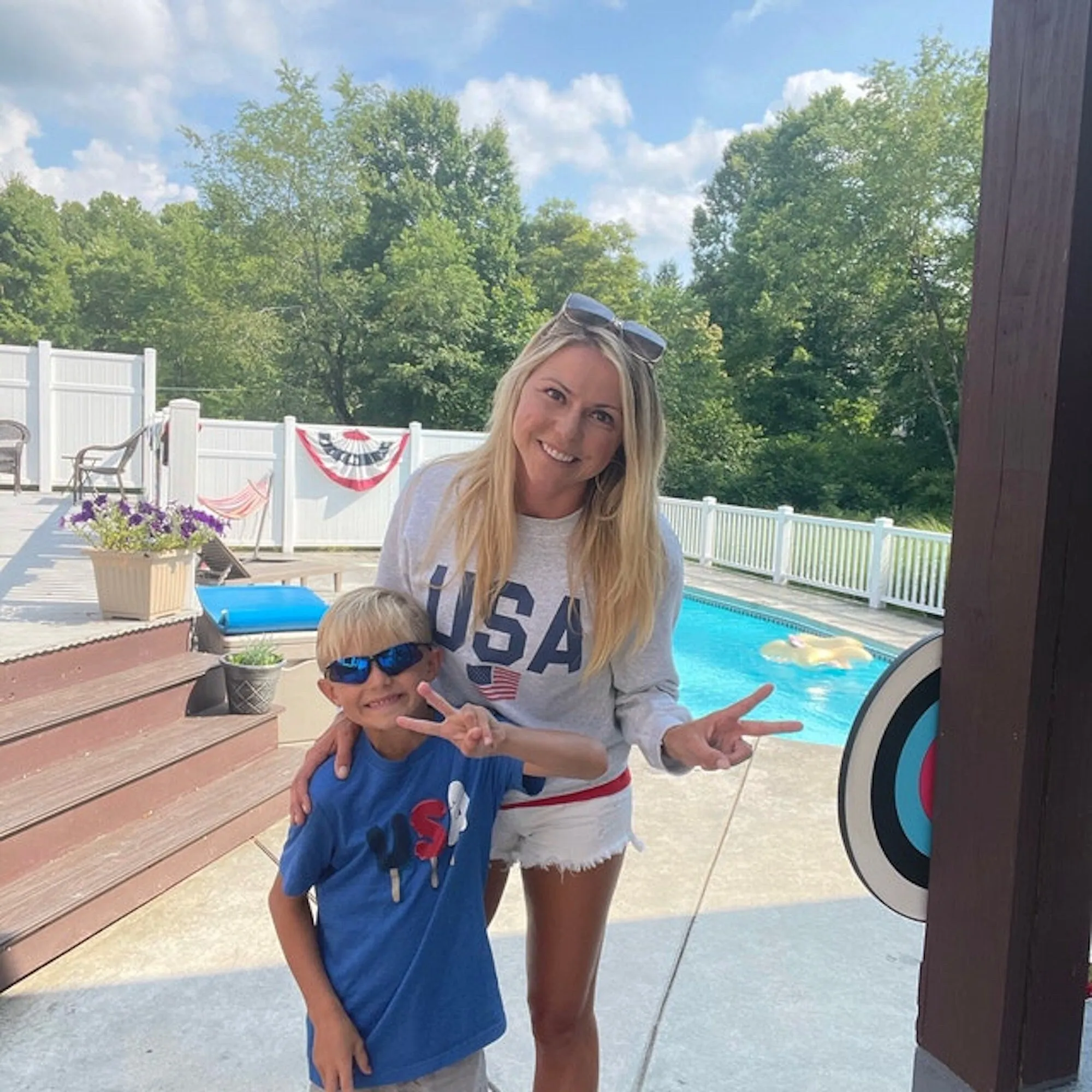 Women's American USA Sweatshirt