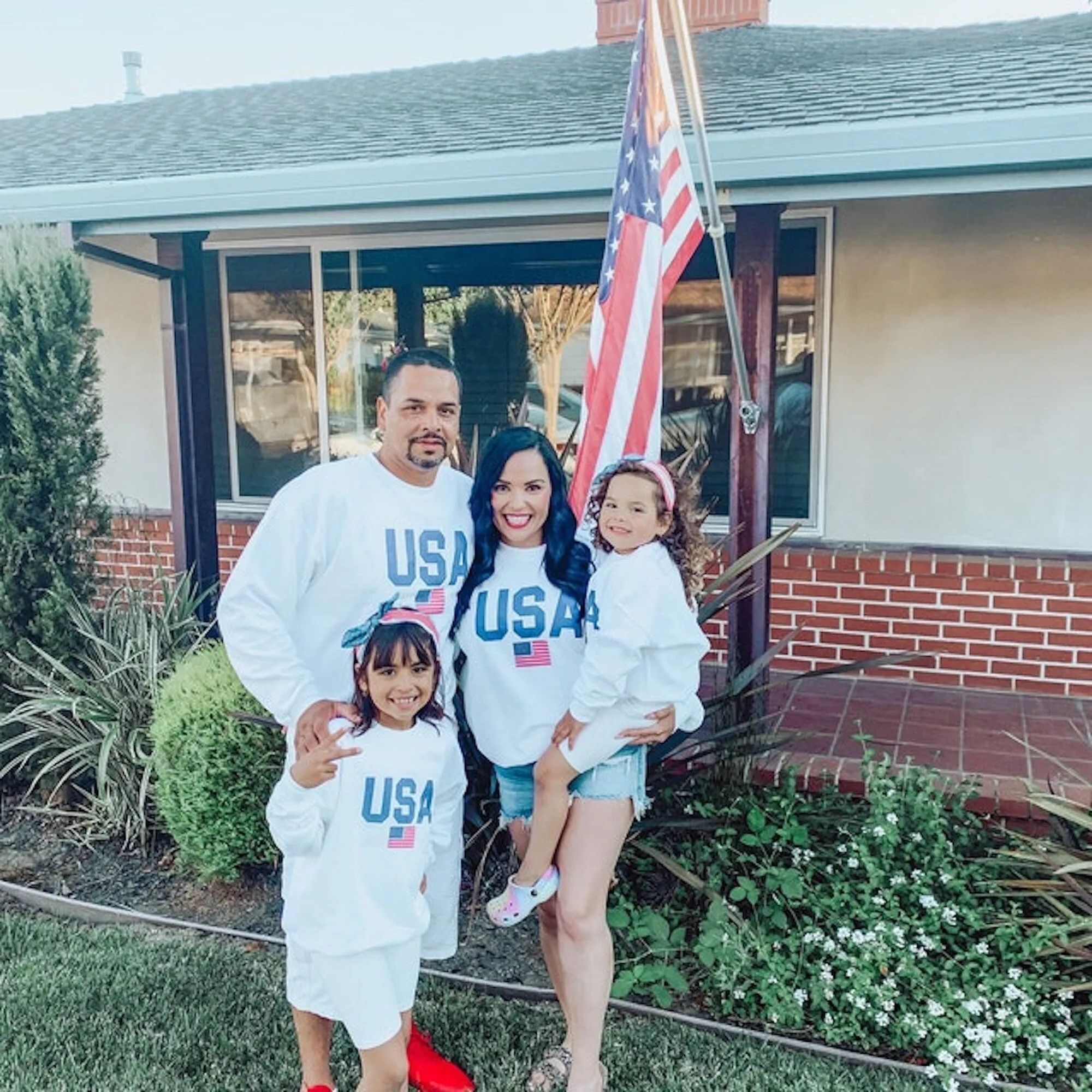 Women's American USA Sweatshirt