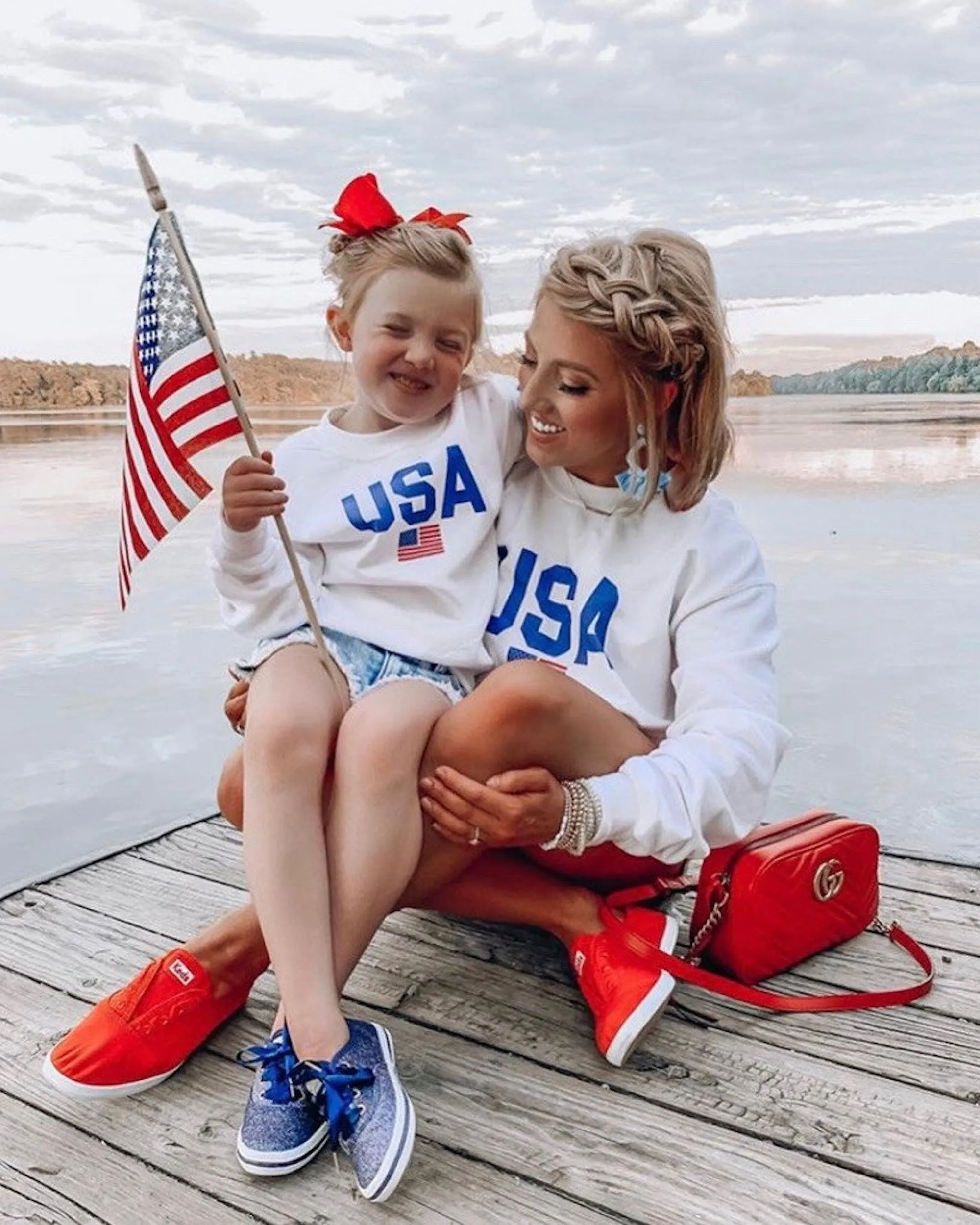Women's American USA Sweatshirt