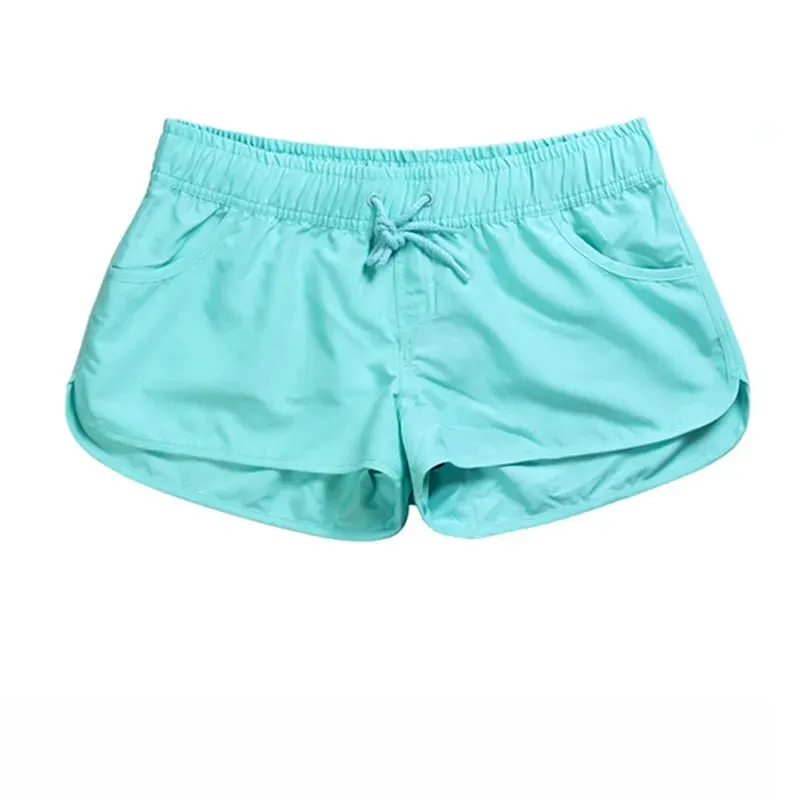 Women's Breathable Elastic Waist Beach Shorts