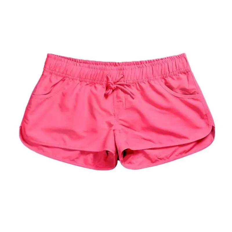 Women's Breathable Elastic Waist Beach Shorts