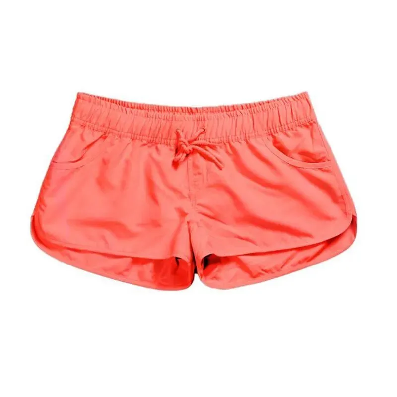 Women's Breathable Elastic Waist Beach Shorts