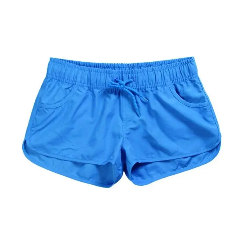 Women's Breathable Elastic Waist Beach Shorts