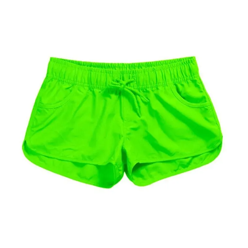 Women's Breathable Elastic Waist Beach Shorts