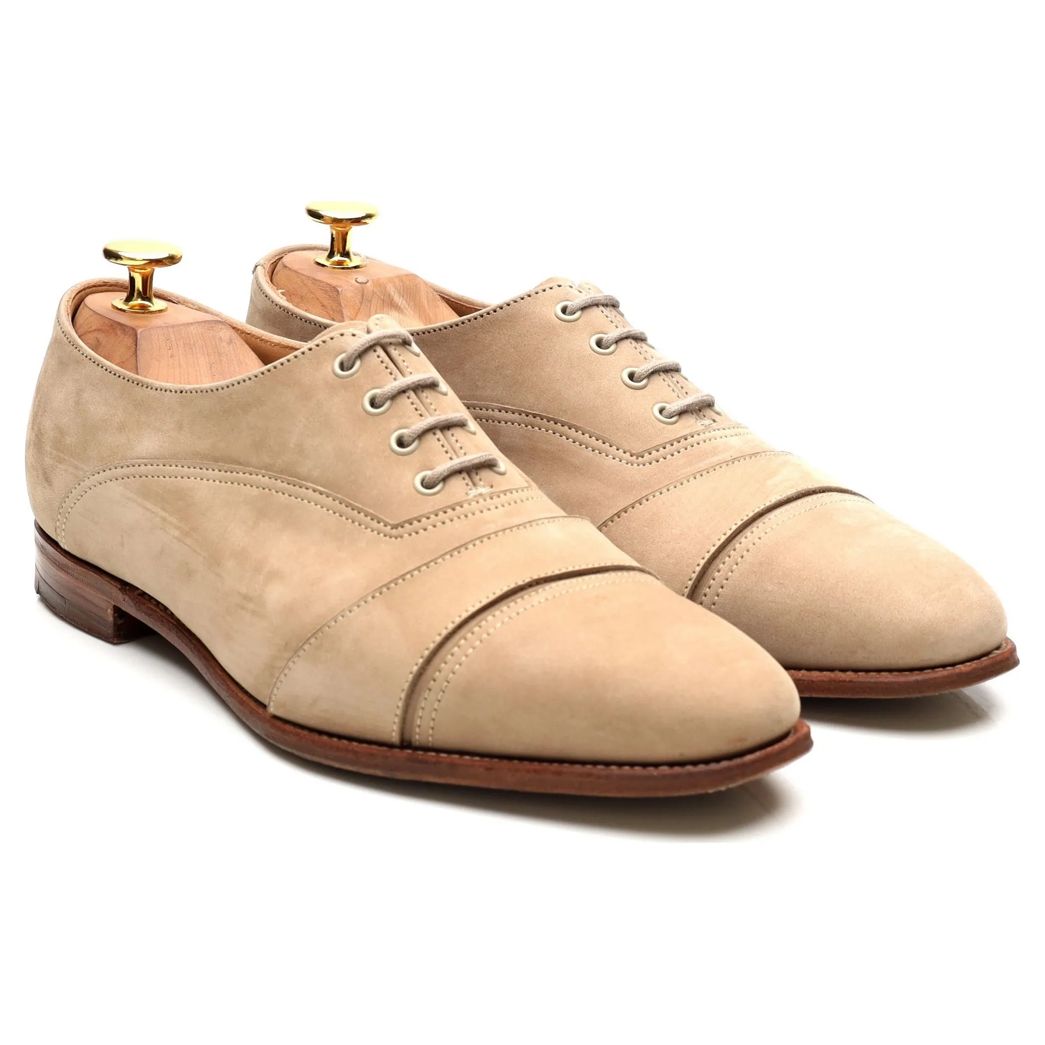 Women's 'Flora' Stone Nubuck Oxford UK 6 C