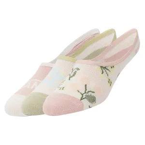 Women's Micro Ditsy Canoodle (Pack of 3 pairs) Ankle Socks
