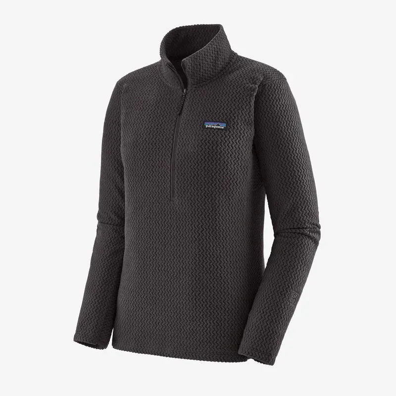 Women's Patagonia | R1 Air Zip Neck Half Zip Pullover Fleece | Black