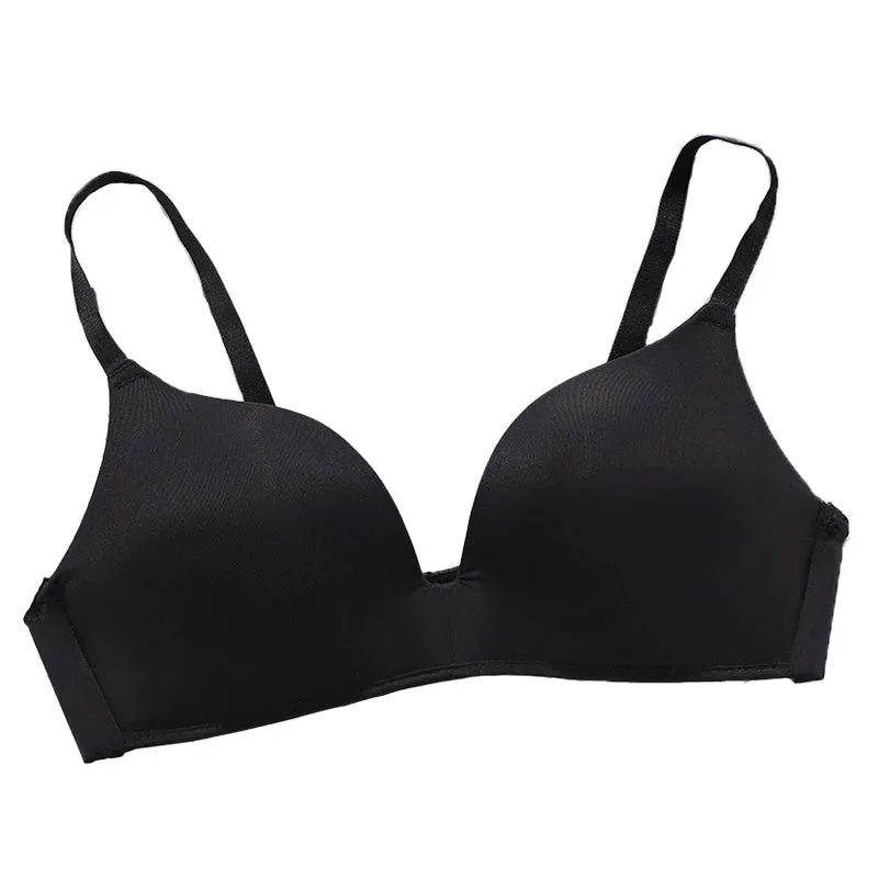 Women's Seamless Bra Sexy Wireless Push-Up Breathable Thin Underwear