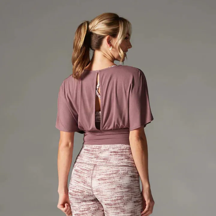 WOMEN'S TAVI GO WITH THE FLOW TOP | ROSE
