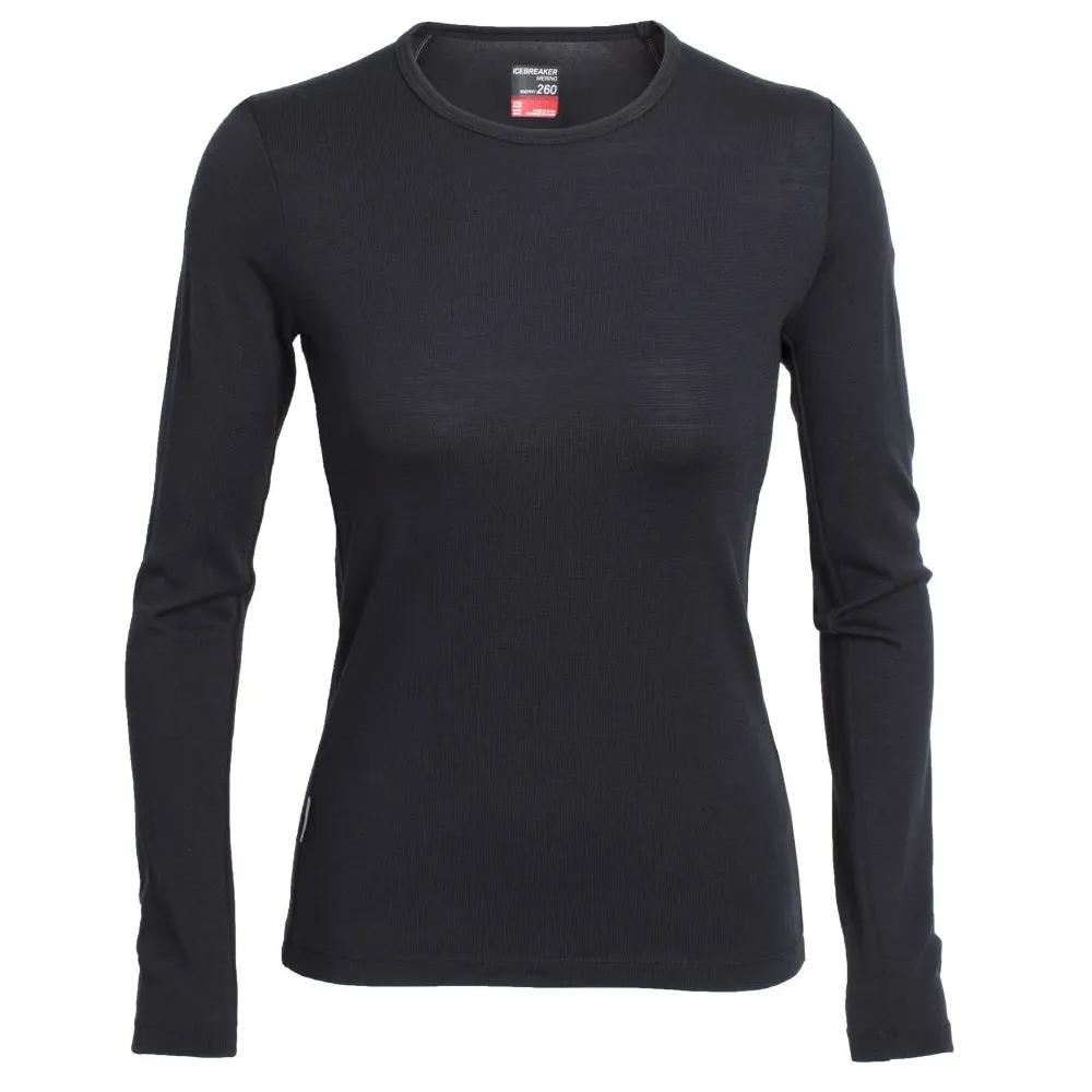 Womens TechTop Long Sleeve Crewe Thermal Top
