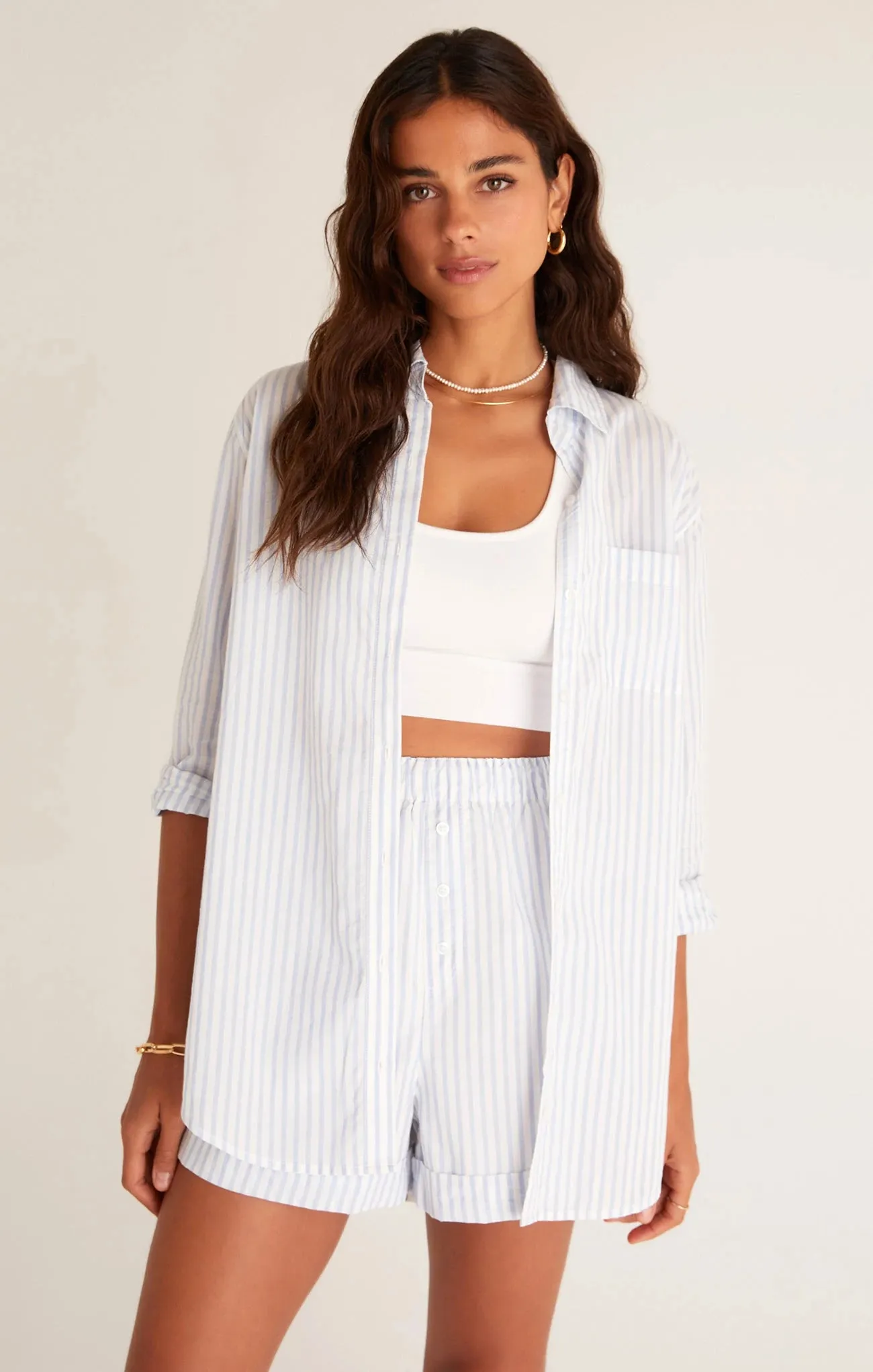 Z Supply Poolside Stripe Shirt